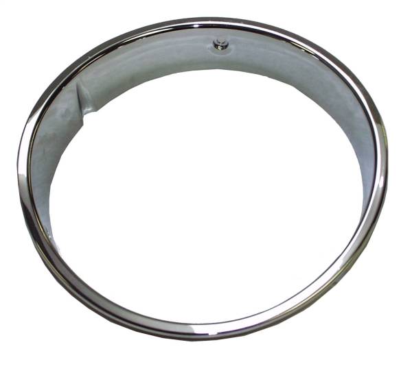 Crown Automotive Jeep Replacement - Crown Automotive Jeep Replacement Headlamp Bezel Left Chrome  -  55055047 - Image 1