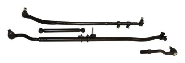 Crown Automotive Jeep Replacement - Crown Automotive Jeep Replacement Steering Kit Incl. All 4 Tie Rod Ends/Adjusters With Hardware/Steering Stabilizer w/LHD  -  SK1 - Image 1