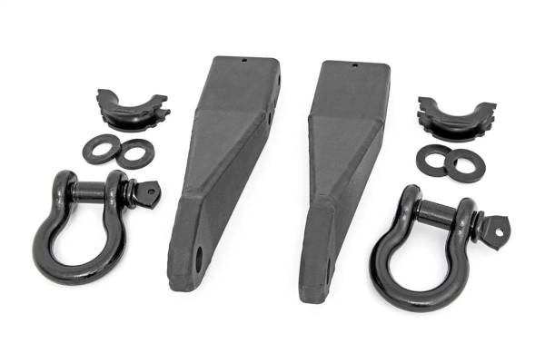 Rough Country - Rough Country Tow Hook To Shackle Conversion Kit w/D-Rings And Rubber Isolators 3/4 in. - RS159 - Image 1