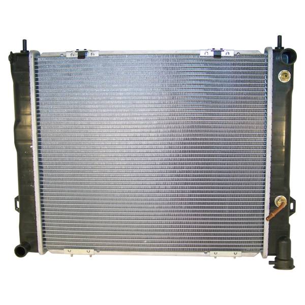 Crown Automotive Jeep Replacement - Crown Automotive Jeep Replacement Radiator 1.25 in. Inlet. 1.5 in. Outlet 22 1/8 x 19 3/8 Core 2 Row  -  4734103 - Image 1
