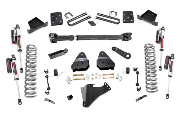 Rough Country - Rough Country Suspension Lift Kit w/Shocks 4.5 in. Lift Incl. 3.5 in. Axle Diameter Front Driveshaft Vertex Reservoir Shocks - 55051 - Image 1