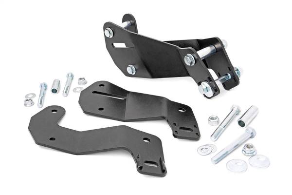 Rough Country - Rough Country Front Control Arm Relocation Kit Improves Ride Quality Improves Drive-Shaft Angle Fits Models w/3.5-4 in. Of Suspension w/Stock Control Arms - 110600 - Image 1