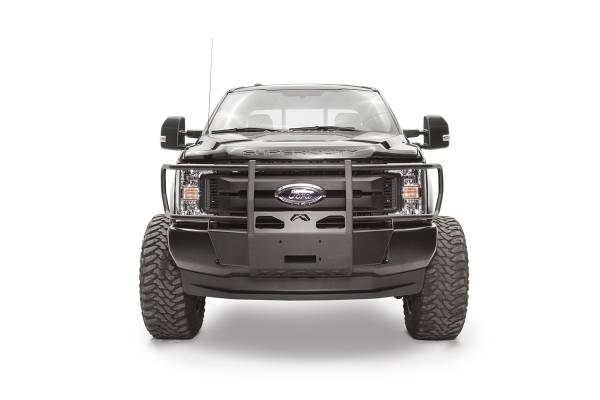 Fab Fours - Fab Fours Winch Mount Powder Coated Front w/Full Grill Guard - FS17-N4170-1 - Image 1