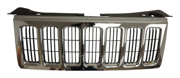 Crown Automotive Jeep Replacement - Crown Automotive Jeep Replacement Grille Front Chrome  -  55156975AD - Image 1