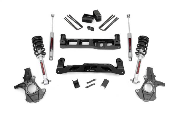 Rough Country - Rough Country Suspension Lift Kit w/Shocks 5 in. Lift Incl. Lifted Struts Rear N3 Shocks - 26131 - Image 1