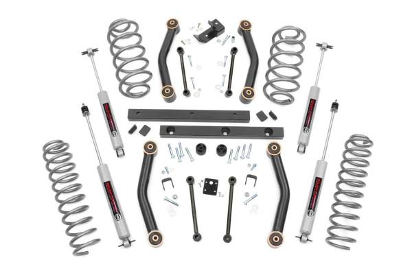 Rough Country - Rough Country X-Series Suspension Lift Kit w/Shocks 4 in. Lift - 90630 - Image 1