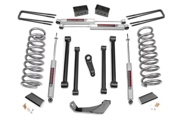 Rough Country - Rough Country Suspension Lift Kit w/Shocks 5 in. Lift - 371.20 - Image 1