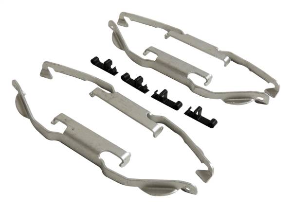 Crown Automotive Jeep Replacement - Crown Automotive Jeep Replacement Brake Pad Spring Kit Front Incl. 4 Springs/4 Clips  -  68160698AC - Image 1