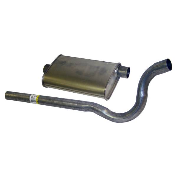 Crown Automotive Jeep Replacement - Crown Automotive Jeep Replacement Exhaust Kit Incl. Muffler And Tailpipe  -  J5362725 - Image 1