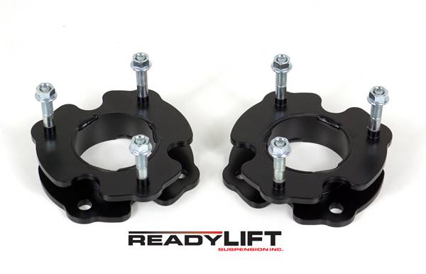 ReadyLift - ReadyLift Front Leveling Kit 2 in. Lift w/Steel Strut Extensions/All Hardware Allows Up To 35 in. Tire Black Coating - 66-2055 - Image 1