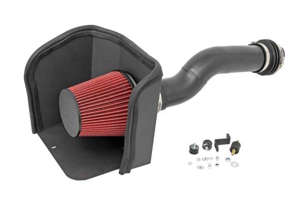 Rough Country - Rough Country Engine Cold Air Intake Kit Incl. Heat Shield Intake Tube Reusable Air Filter Clamps Hardware - 10547 - Image 1