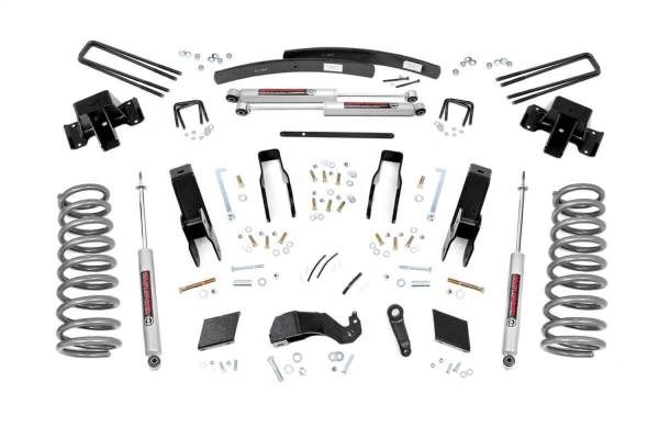 Rough Country - Rough Country Suspension Lift Kit w/Shocks 5 in. Lift - 382.23 - Image 1