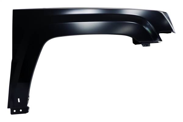 Crown Automotive Jeep Replacement - Crown Automotive Jeep Replacement Fender Front Right w/o Side Repeater Lens Black Primer Finish  -  68079924AA - Image 1