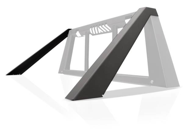 Fab Fours - Fab Fours Headache Rack Modifier 2 Stage Black Powder Coated For PN[HR2010-1 HR2010-B] - HRM03-1 - Image 1