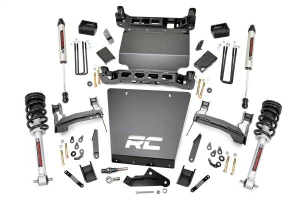 Rough Country - Rough Country Suspension Lift Kit w/Shocks 5 in. Lift Incl. Lifted Struts Rear V2 Monotube Shocks - 29171 - Image 1