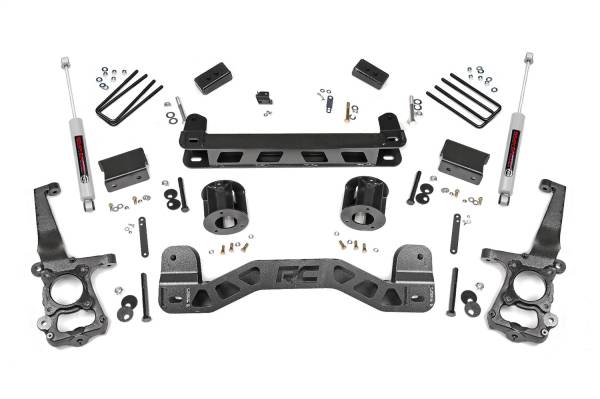 Rough Country - Rough Country Suspension Lift Kit w/Shocks 4 in. Lift Premium N3 Shocks - 55130 - Image 1