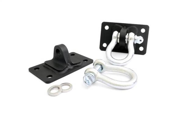 Rough Country - Rough Country D-Ring w/Mount Pair Bolt On Incl. Hardware - 1046 - Image 1