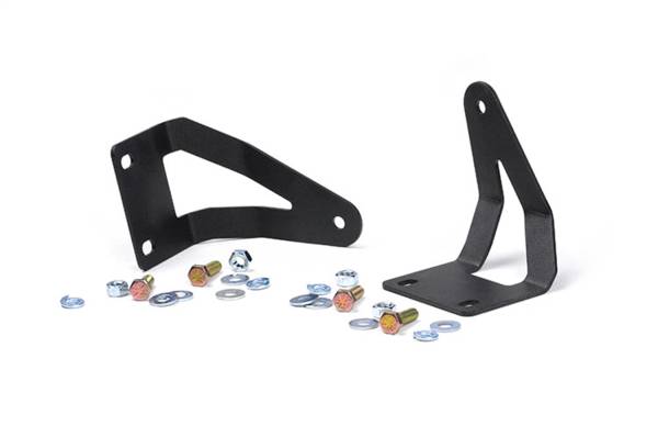 Rough Country - Rough Country LED Light Bar Bumper Mounting Brackets For 20 in. Single Or Dual Row LED Light Bar - 70522 - Image 1