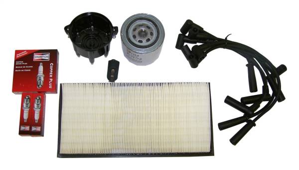 Crown Automotive Jeep Replacement - Crown Automotive Jeep Replacement Tune-Up Kit Incl. Air Filter/Oil Filter/Spark Plugs  -  TK8 - Image 1