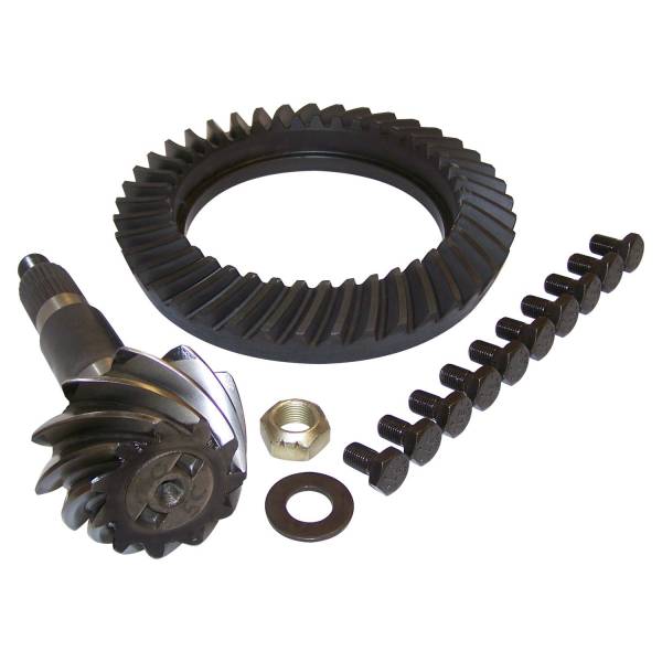 Crown Automotive Jeep Replacement - Crown Automotive Jeep Replacement Differential Ring And Pinion Rear 3.73 Ratio w/ 7/16 in. Ring Gear Bolts Incl. Ring And Pinion/Ring Gear Bolts/Pinion Washer/Pinion Nut  -  5103016AB - Image 1