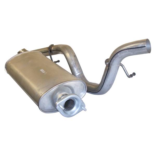 Crown Automotive Jeep Replacement - Crown Automotive Jeep Replacement Exhaust Kit Incl. Muffler And Tailpipe w/Flange  -  52019241AF - Image 1