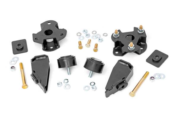 Rough Country - Rough Country Leveling Lift Kit 2 in. Lift Incl. Strut Spacers Bump Stop Brackets Bump Stops Hardware - 30300 - Image 1