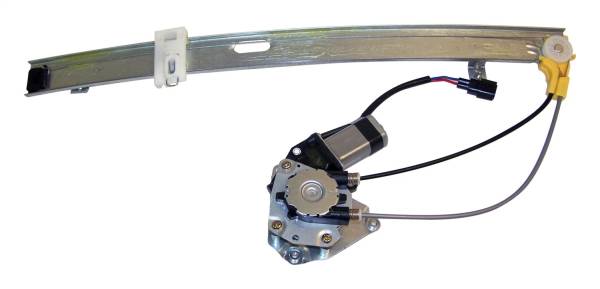 Crown Automotive Jeep Replacement - Crown Automotive Jeep Replacement Window Regulator Rear Right Motor Included Production Use End Date Until 2/25/06  -  55360034AJ - Image 1