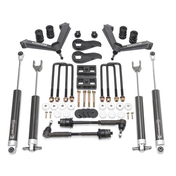 ReadyLift - ReadyLift SST® Lift Kit w/Shocks 3.5 in. Front Key Way 2 in. Rear Block Fabricated A-Arm w/ Falcon 1.1 Monotube Shocks - 69-30350 - Image 1