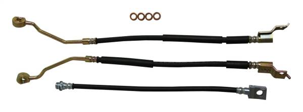 Crown Automotive Jeep Replacement - Crown Automotive Jeep Replacement Brake Hose Kit Incl. Hoses/Rear Hose To Axle And 4 Brake Hose Washers  -  BHK5 - Image 1