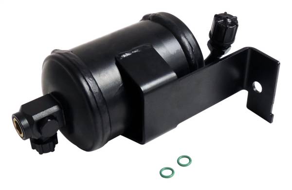 Crown Automotive Jeep Replacement - Crown Automotive Jeep Replacement A/C Receiver Drier For Use w/R12 A/C System Black Aluminum  -  4773765 - Image 1