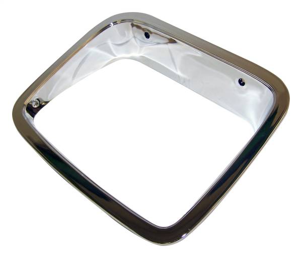 Crown Automotive Jeep Replacement - Crown Automotive Jeep Replacement Headlamp Bezel Left Chrome  -  56003105 - Image 1