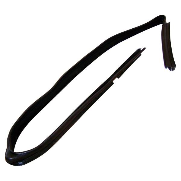 Crown Automotive Jeep Replacement - Crown Automotive Jeep Replacement Door Glass Seal Front Right  -  55136024AG - Image 1