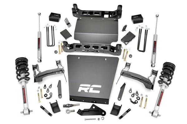 Rough Country - Rough Country Suspension Lift Kit w/Shocks 5 in. Lift Incl. Lifted N3 Struts Premium N3 Shocks - 29133 - Image 1