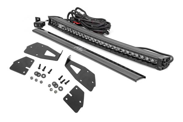 Rough Country - Rough Country LED Hidden Grille Kit 30 in. w/Black Series DRL - 70701BLDRL - Image 1