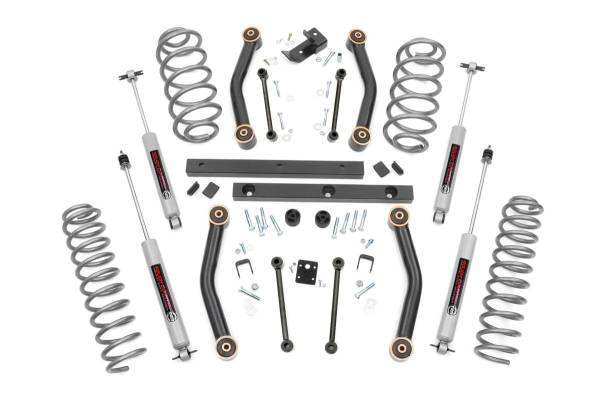 Rough Country - Rough Country X-Series Suspension Lift Kit w/Shocks 4 in. Lift - 90730 - Image 1