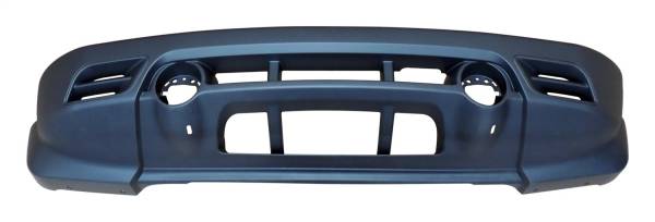 Crown Automotive Jeep Replacement - Crown Automotive Jeep Replacement Front Bumper Fascia Front Lower Incl. Fog Lamps w/o Tow Hooks w/o Chrome Trim Under Fog Lights  -  68091523AA - Image 1