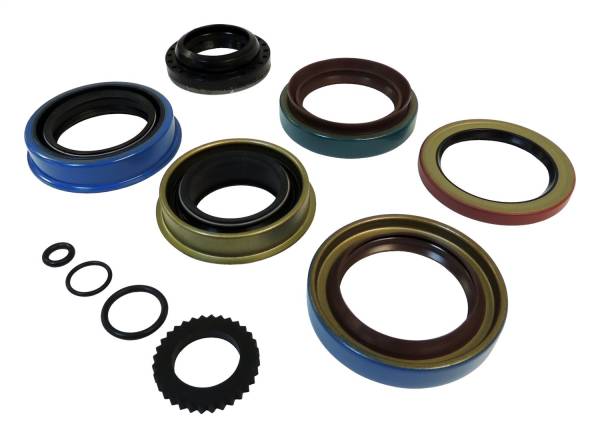 Crown Automotive Jeep Replacement - Crown Automotive Jeep Replacement Transfer Case Seal Kit Incl. Input Seal/Oil Pickup Tube O-Ring/Transfer Case Switch Seal/Output Seals  -  249SK - Image 1