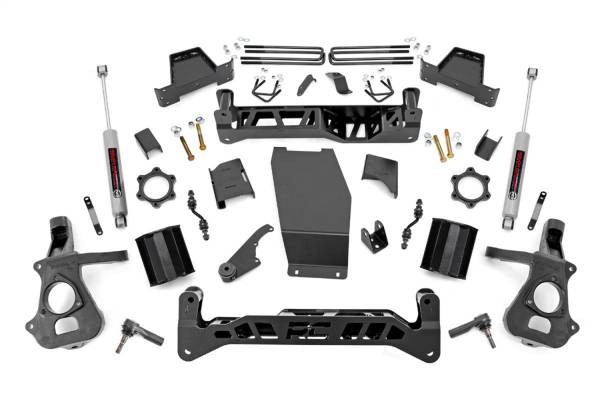 Rough Country - Rough Country Suspension Lift Kit 7 in. Lift Incl. Knuckles - 17431 - Image 1