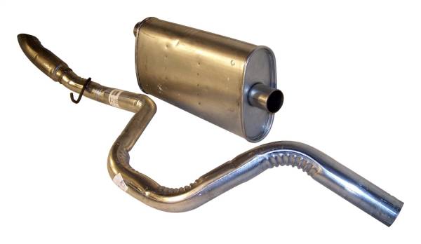 Crown Automotive Jeep Replacement - Crown Automotive Jeep Replacement Exhaust Kit Incl. Muffler And Tailpipe  -  52101196 - Image 1