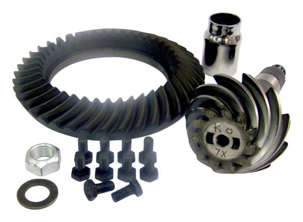 Crown Automotive Jeep Replacement - Crown Automotive Jeep Replacement Ring And Pinion Set Rear 3.73 Ratio w/ 3/8 in. Bolts For Use w/Dana 44  -  5012841AA - Image 1