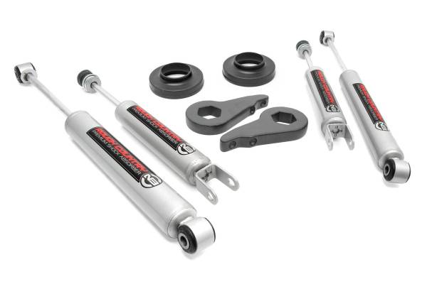 Rough Country - Rough Country Leveling Lift Kit w/Shock 2 in. Lift - 27030 - Image 1