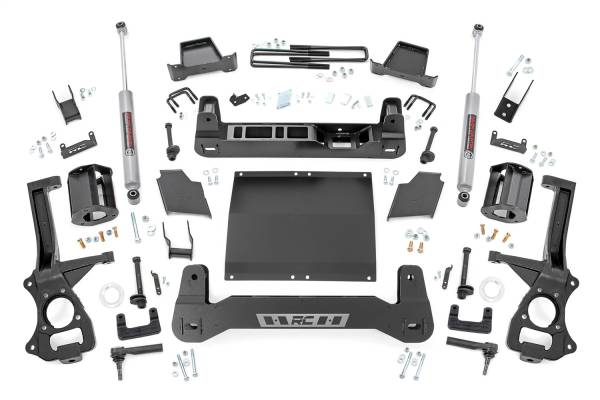 Rough Country - Rough Country Suspension Lift Kit 6 in. Lift Strut Spacer Diesel - 21731D - Image 1