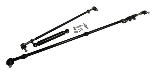 Crown Automotive Jeep Replacement - Crown Automotive Jeep Replacement Steering Kit Incl. All 4 Tie Rod Ends/Adjusters With Hardware/Steering Stabilizer w/LHD  -  SK4 - Image 1