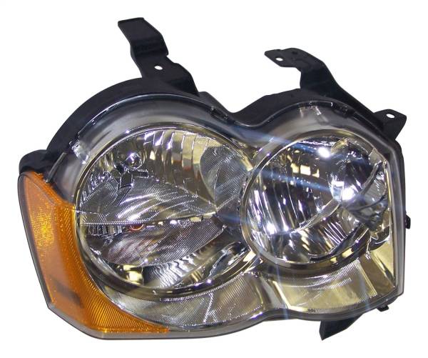 Crown Automotive Jeep Replacement - Crown Automotive Jeep Replacement Head Light Assembly Right w/o HID Bulbs  -  55157482AE - Image 1