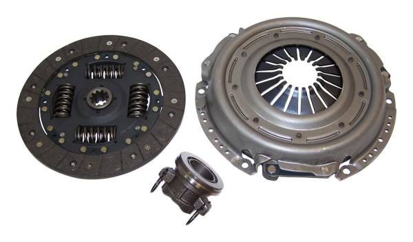 Crown Automotive Jeep Replacement - Crown Automotive Jeep Replacement Clutch Kit Incl. Clutch Disc/Pressure Plate/Clutch Release Bearing 10.375 in. Clutch Disc 10 Splines 1.125 in. Spline Dia.  -  4864835K - Image 1