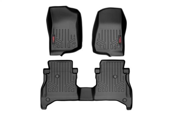 Rough Country - Rough Country Heavy Duty Floor Mats Front and Rear - M-61505 - Image 1