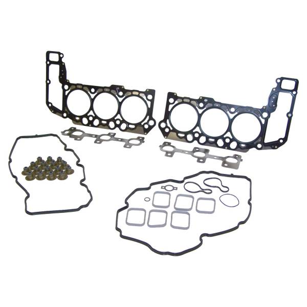 Crown Automotive Jeep Replacement - Crown Automotive Jeep Replacement Engine Gasket Set Upper w/Plastic Cylinder Head Covers  -  5170703AA - Image 1