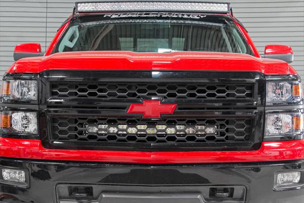 Rough Country - Rough Country Cree Chrome Series LED Light Bar 30 in. Dual Row 14400 Lumens 180 Watts Spot Beam IP67 Rating Incl. Grille Mount - 70624 - Image 1