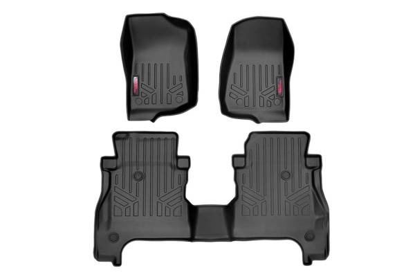 Rough Country - Rough Country Heavy Duty Floor Mats Front and Rear - M-61505 - Image 1
