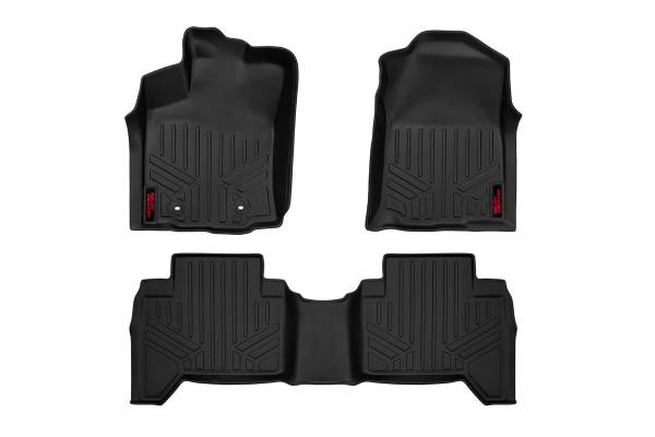 Rough Country - Rough Country Heavy Duty Floor Mats Front And Rear 3 pc. - M-71216 - Image 1